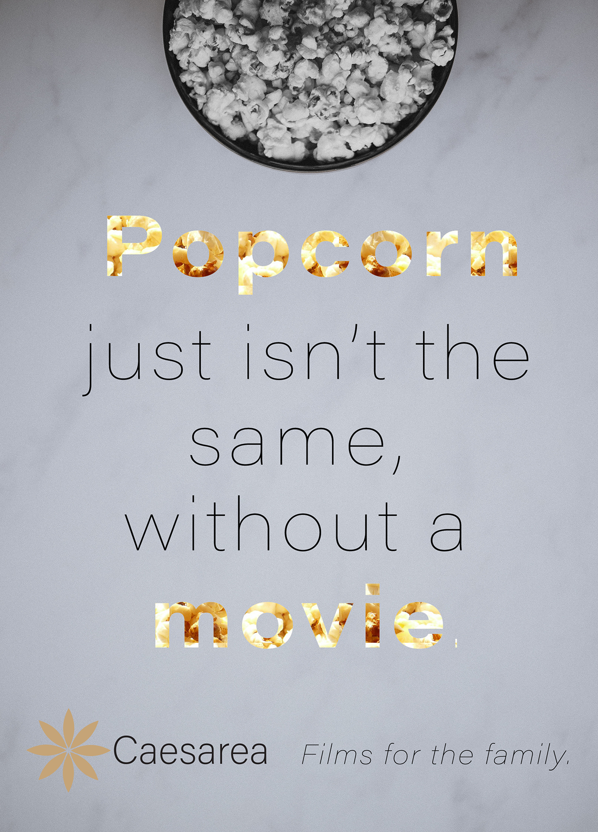photoshop Illustrator popcorn caesarea