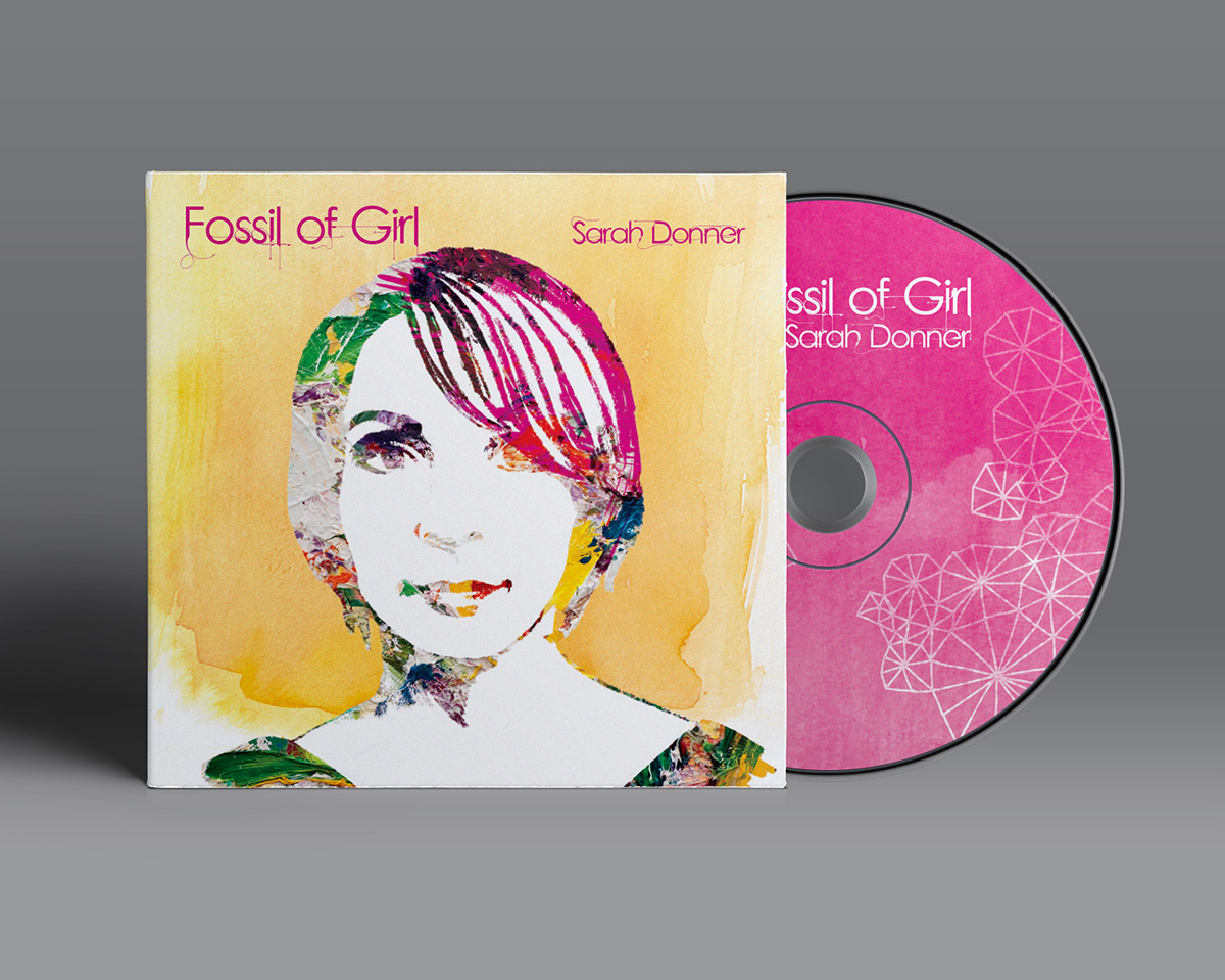 Sarah Donner CD cover fossil of Girl