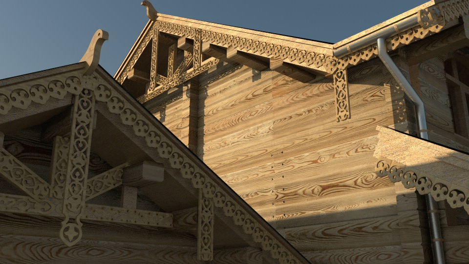 architecture visualisation Russian style cinema 4d V-ray Kremlin animation  c4d CG culture