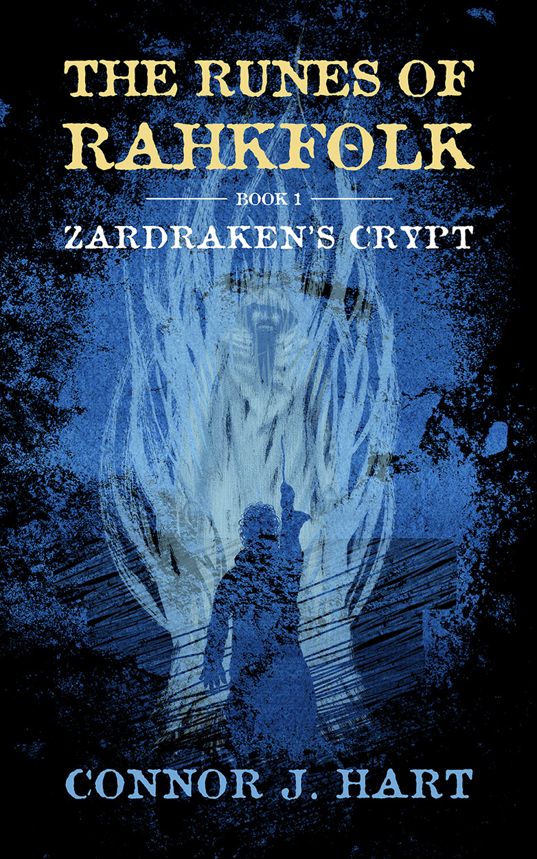 Fantasy novel book cover artwork