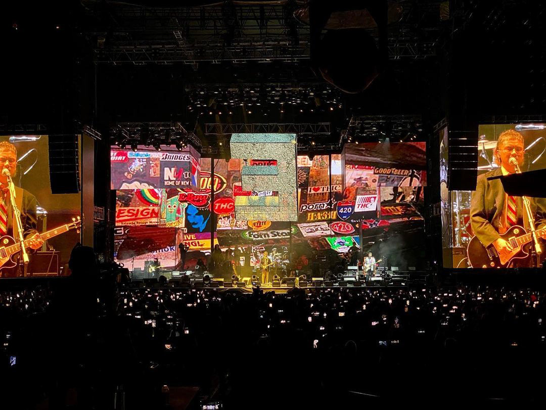 Stage STAGE DESIGN concert scenography 3ds max 3D Rendering SketchUP eraserheads concert design