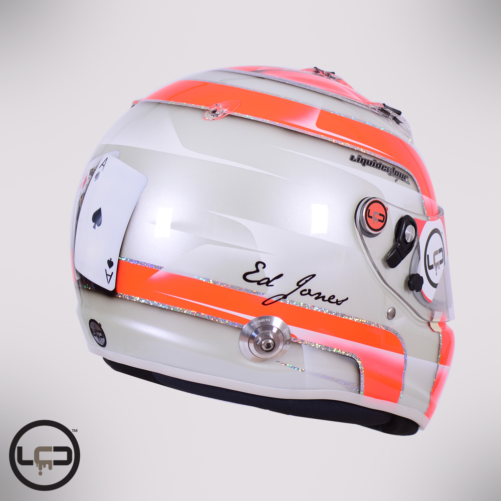 Helmet Paint helmet design Helmet motorsports IndyLights lcd