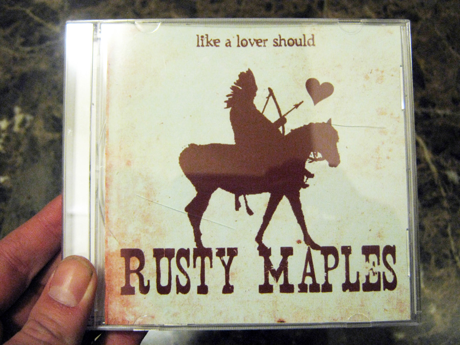 rusty maples Album design folk indie jonkap1 photoshop Album album art Logo Design logo