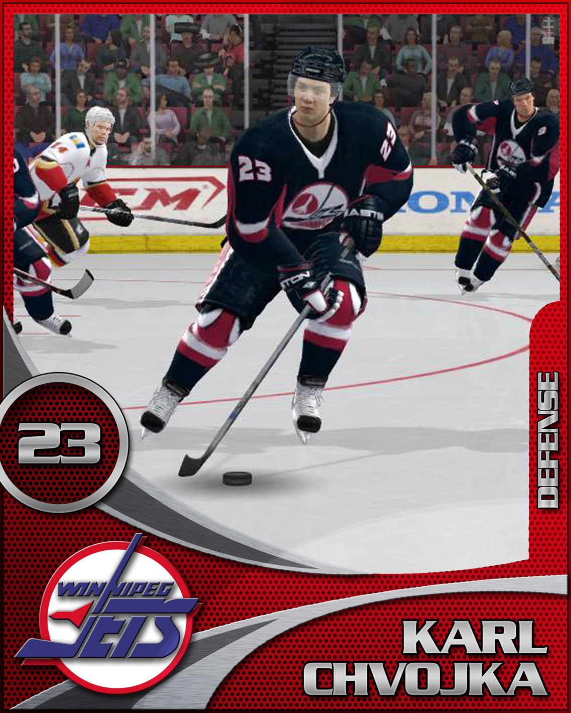 hockey NHL EA SPORTS Winnipeg jets trading cards
