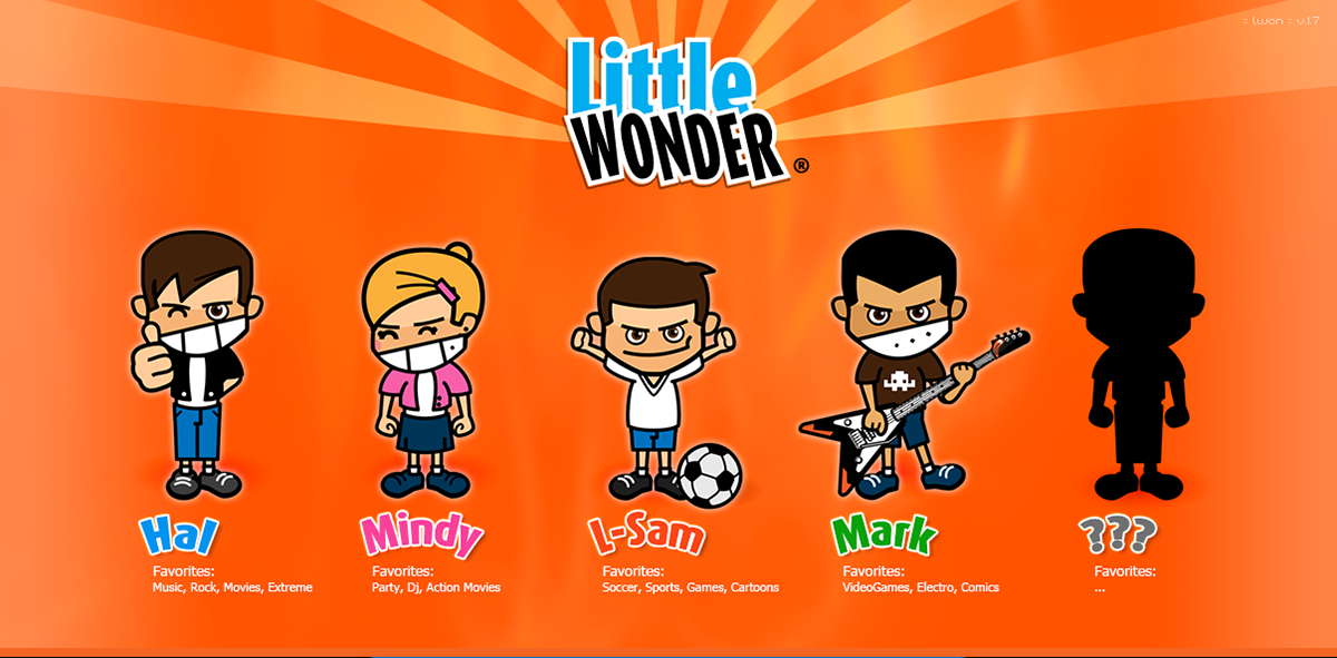 Sponsorship little wonder business personajes de caricatura marca funny patrocinio animacion personajes characters Games wonder Arc cartoon littlewonder