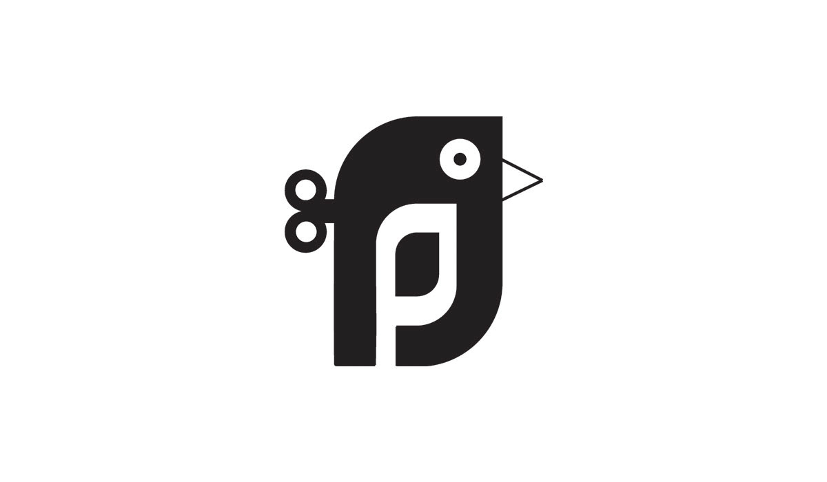 i am penguin Logo Design mono logo penguin logo  geometric penguin logo web development logo