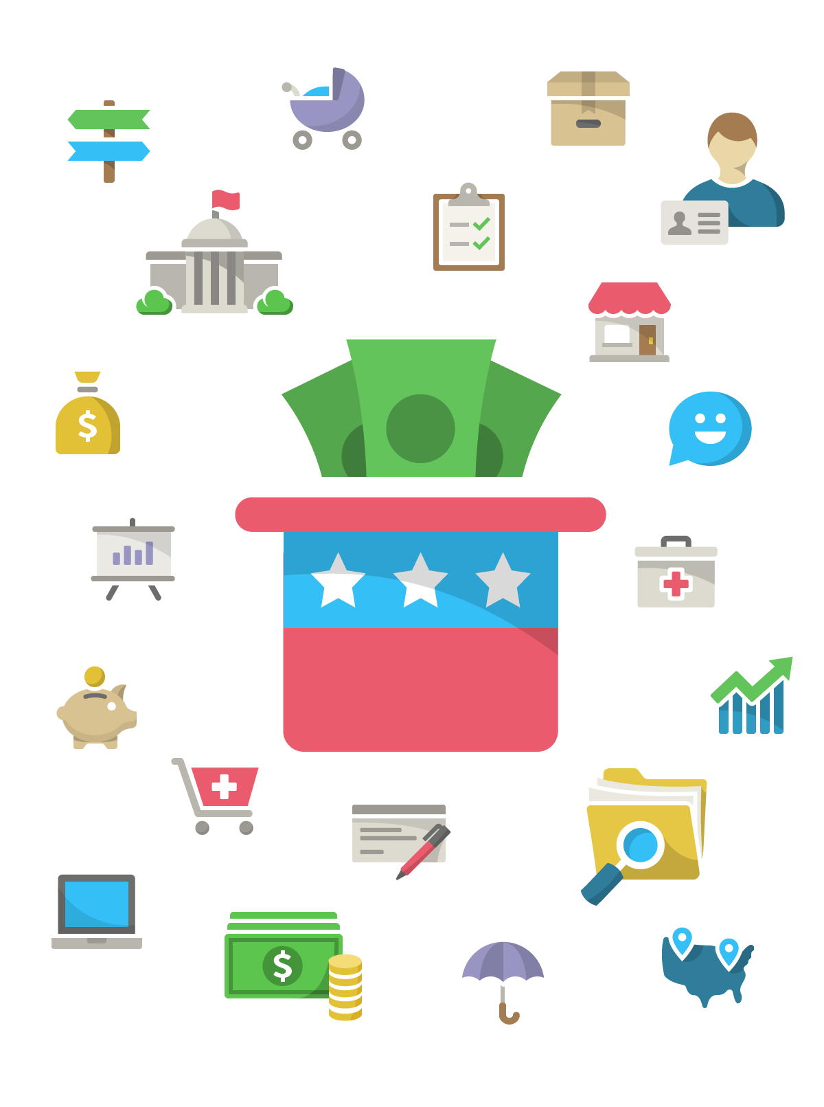 turbotax icons iconography icon set brand Style flat shadow modern Guide guidelines set consistent professional