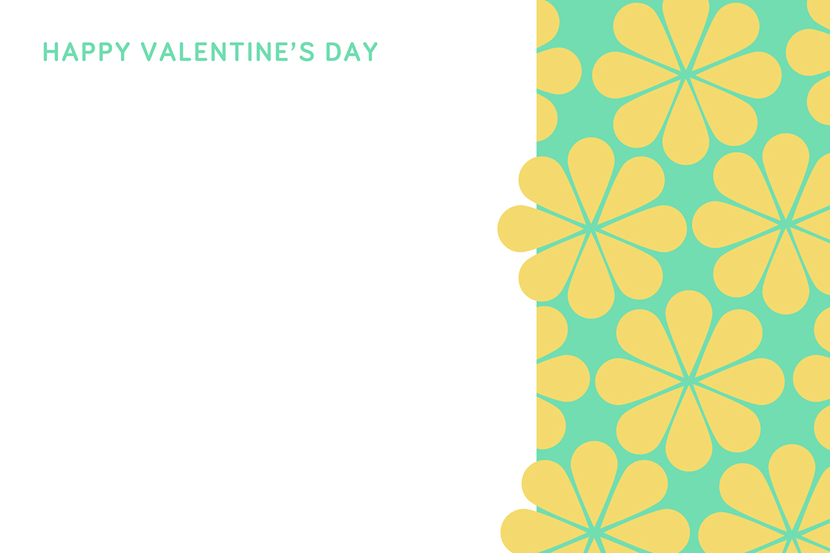 card whiteday valentine'sday grafics design pattern textile