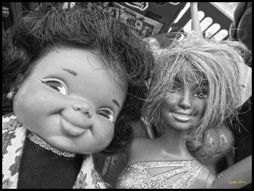 dolls memories toys black and white