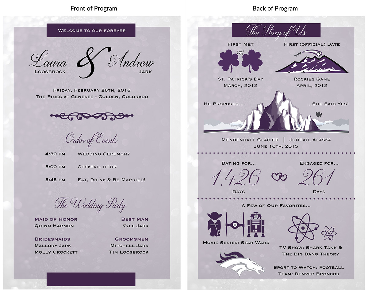 wedding Programs invites invitations Engagemen logo elegant seating chart
