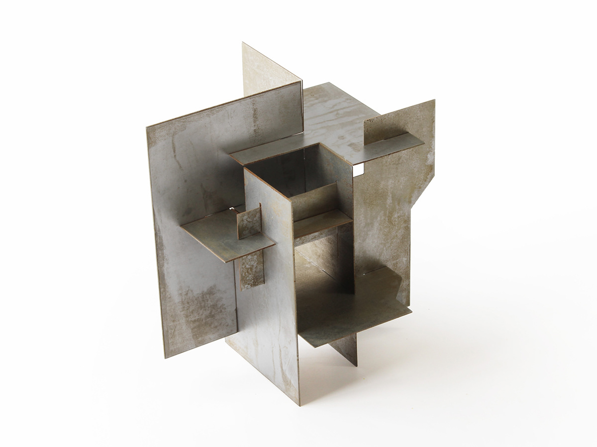 architecture artwork Assemblage contemporary metal metalart metalwork modern sculpture steel