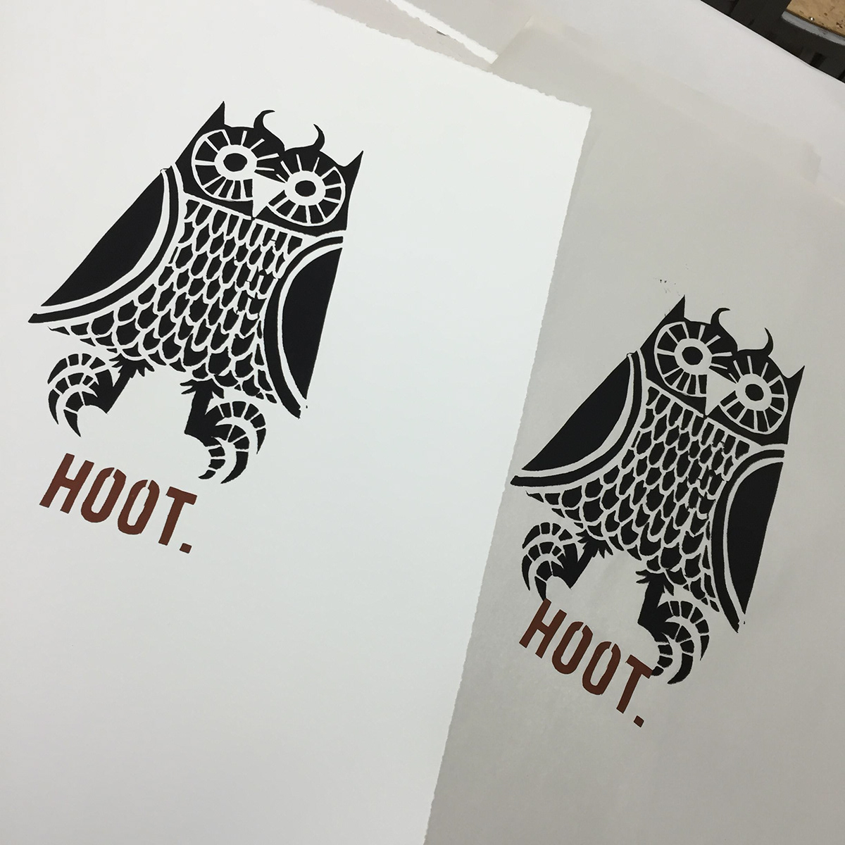 linocut screenprint lithography printmaking print ink