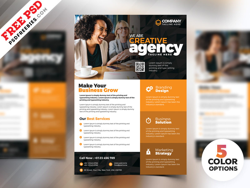 free psd psd flyer psd template corporate flyer business flyer Ad Flyer photoshop freebie business