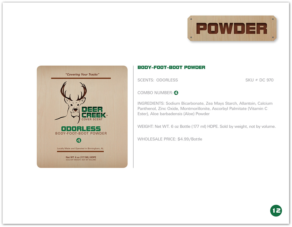 catalog Hunting soap coverscent powder wood deer