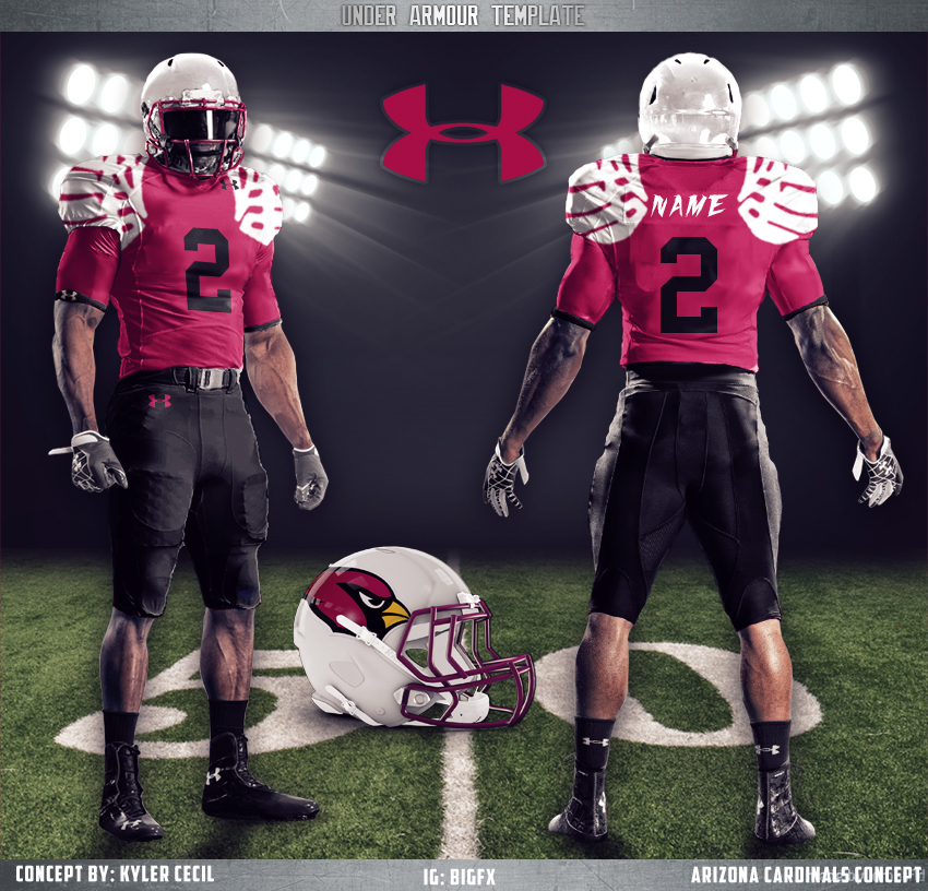 Arizona Cardinals uniform concept