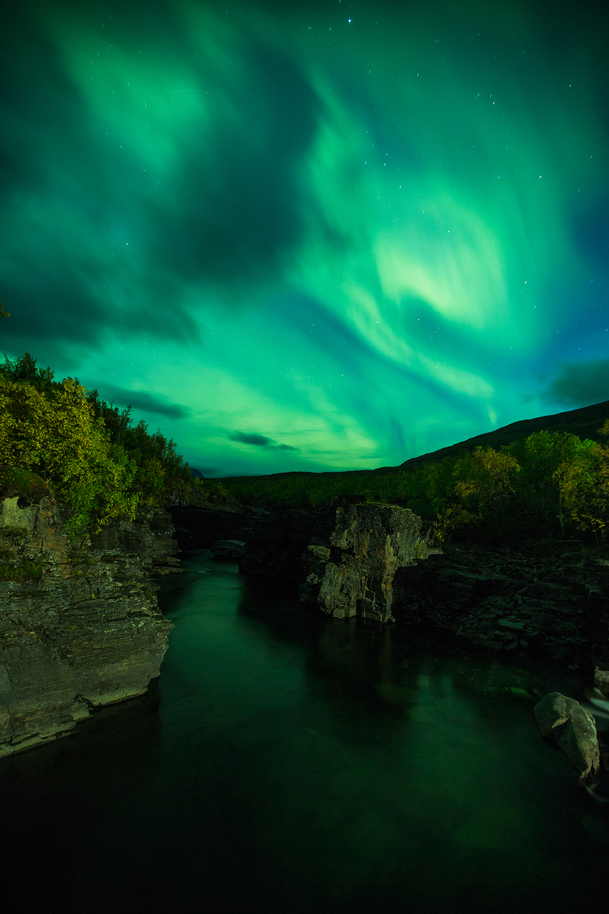 Landscape Nature Northern Lights Sweden Abisko