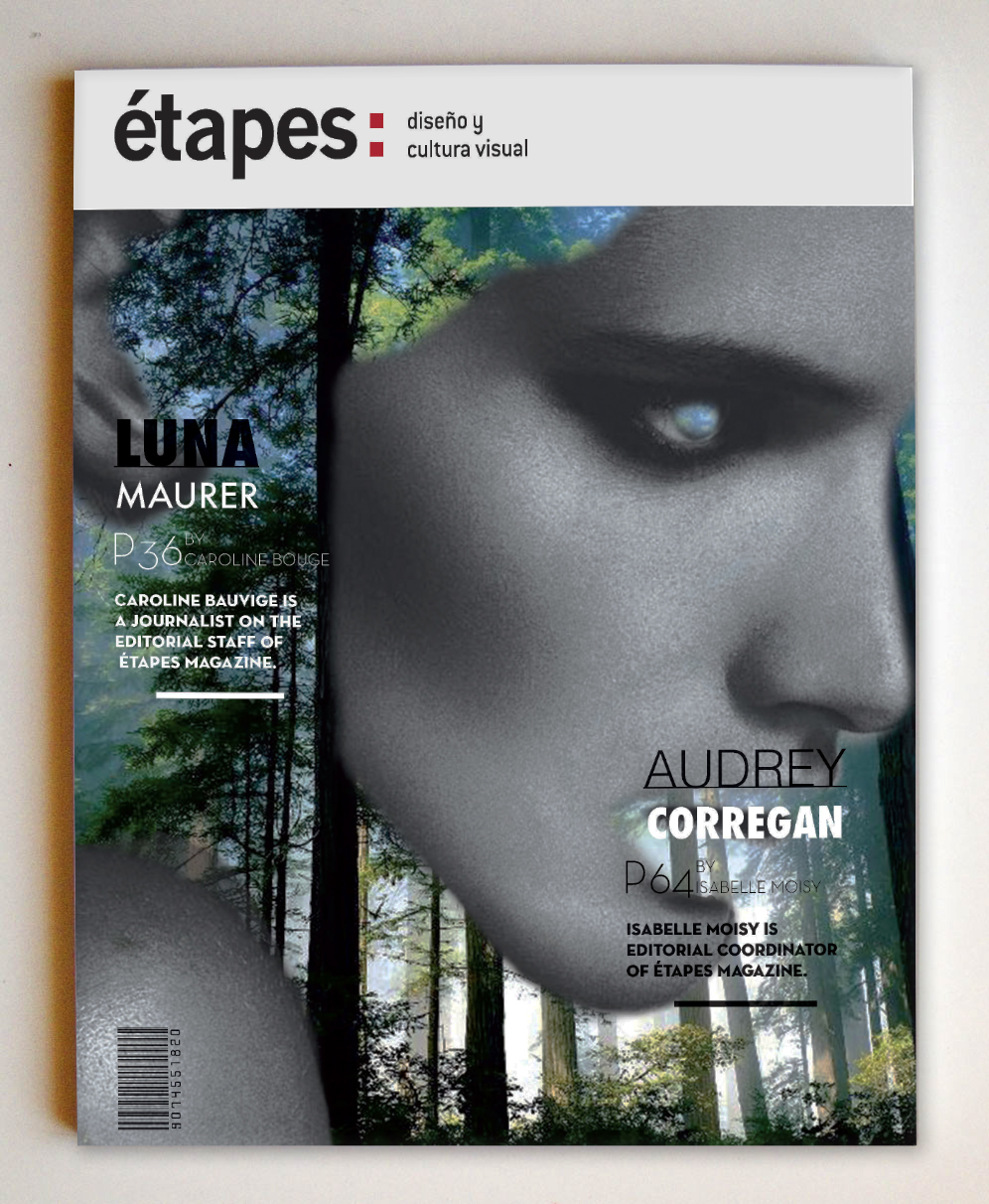 revista Fotografia editorial cuadricula etapes edición recticulas tipografia magazine