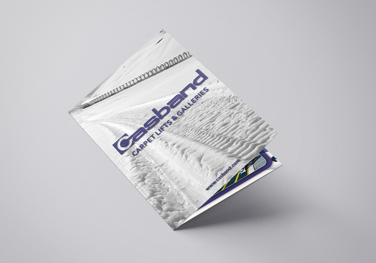 folded sheet  +advertising+ design brochure brand