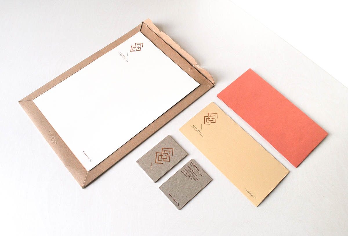 Interior design Stationery business card cardboard