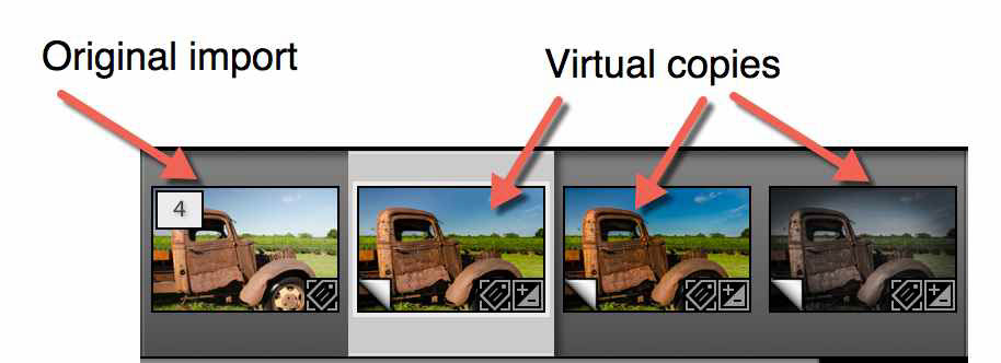 Adobe Portfolio image processing Image manipulation virtual copies lightroom