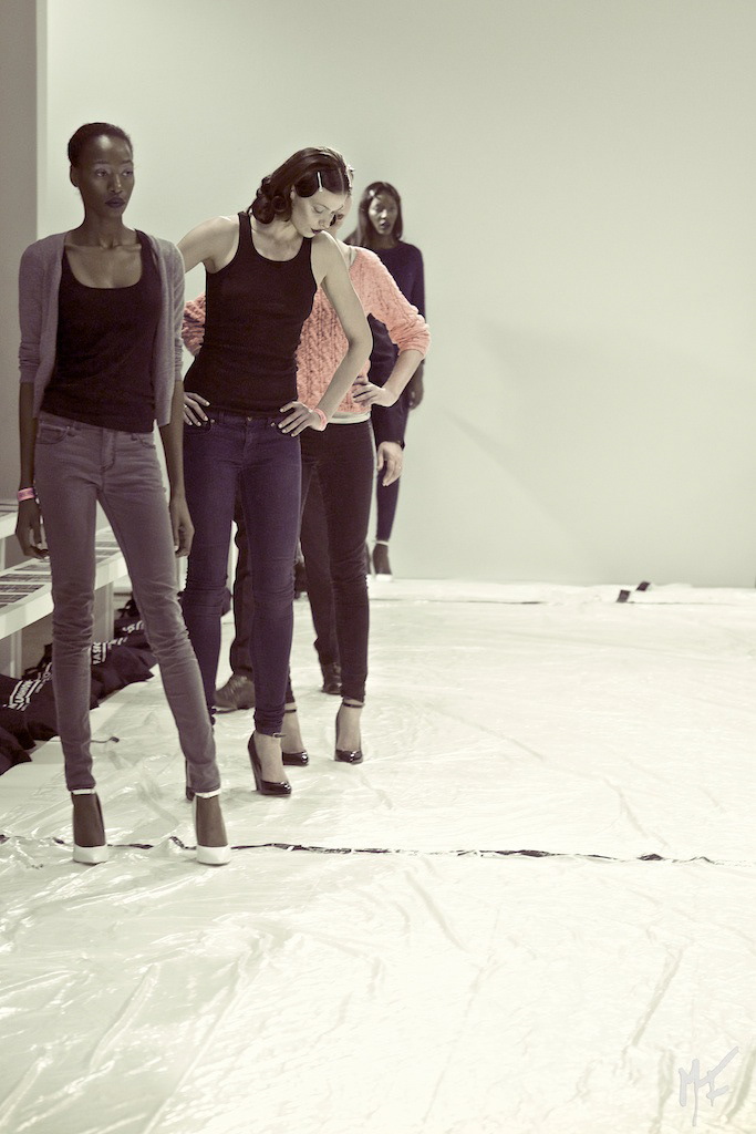 LFW london fashion week catwalk runway behind the scenes