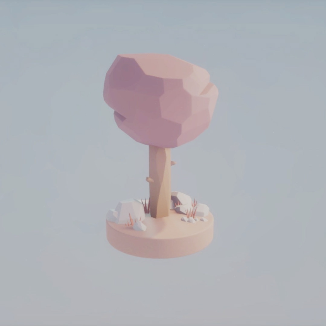 3d sculpting madeindreams trees