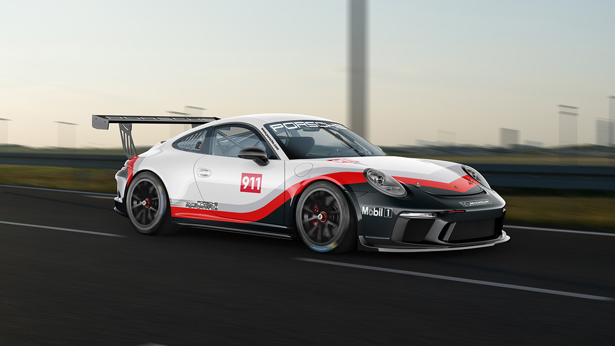 Porsche 911 Gt3 Cup Livery Design Tutorial On Pantone Canvas Gallery