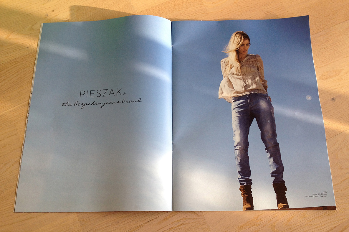 CIFF clothes spring 2014 Pieszak Catalogue ads Eurowoman Sølvhviid