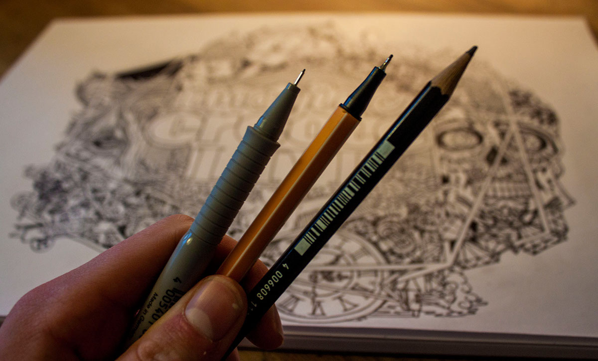 ILLUSTRATION  Drawing  fineliner conceptart lineart handdrawn pencil Illustrator