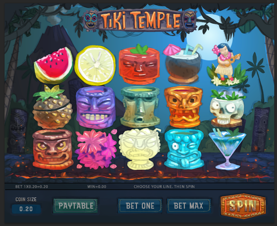 GUI UI slot Tiki