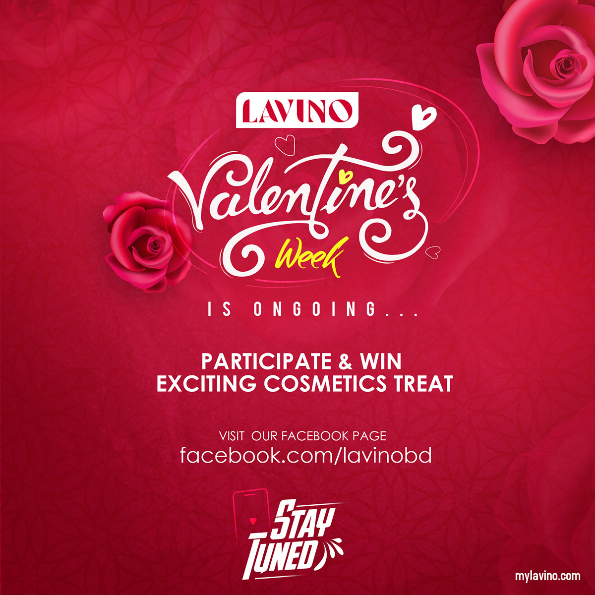Valentine's Day valentines Social media post Lavino Valentines Campaign