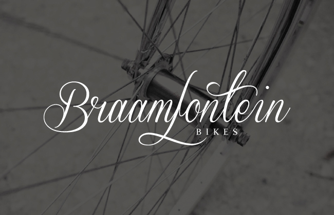 braamfontein  bikes  logo design brand identity