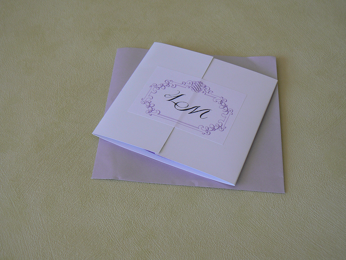 wedding invitation invite lavender order of service Placecards menu guest comments seating plan table names