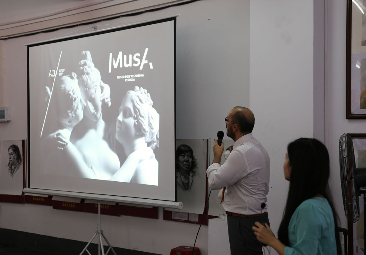 Hongyu School Accademia Belle Arti perugia ABA PG masterclass Docenza Conferenze Francesco Mazzenga