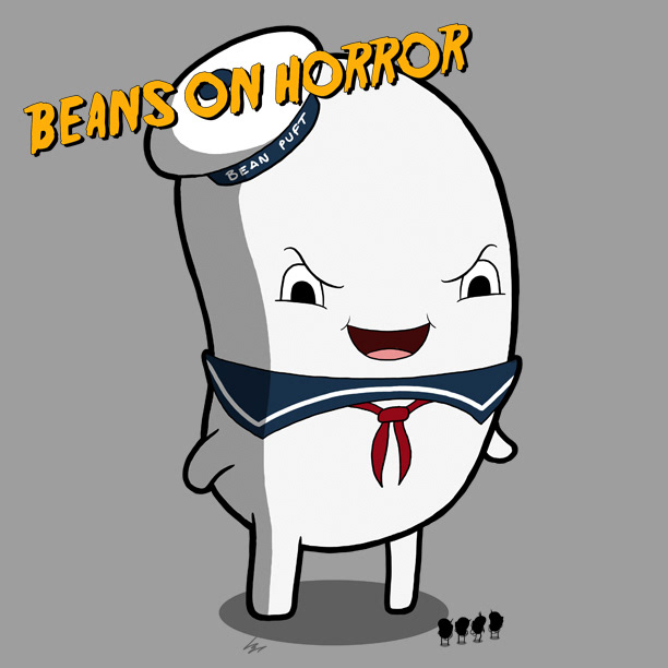 bean EvilHairDay beansonhorror horror films Movies Cartoons poster caricature  