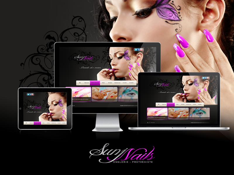 nails nail Webdesign photoshop design yiolo   yiolo.com