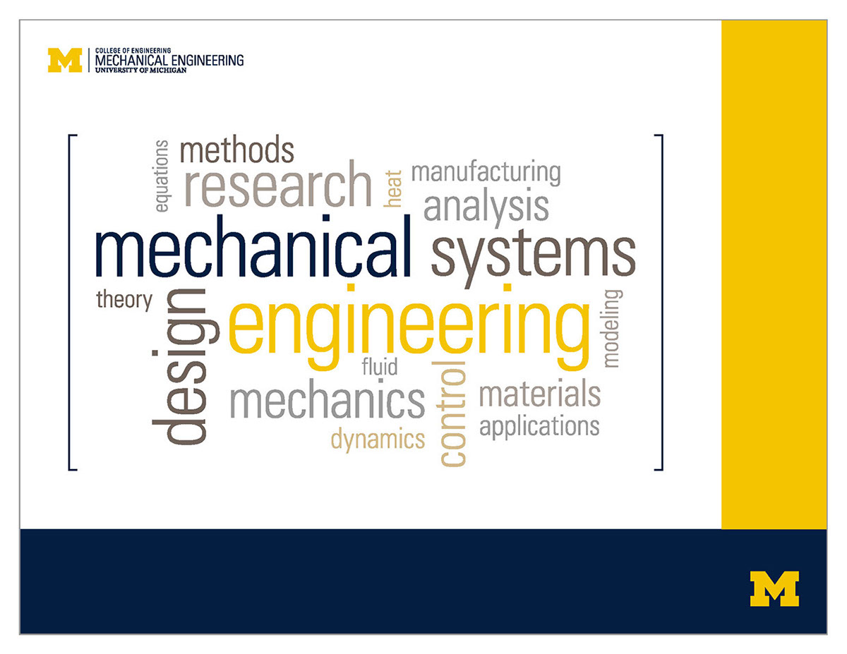 university of michigan Education mechanical engineering