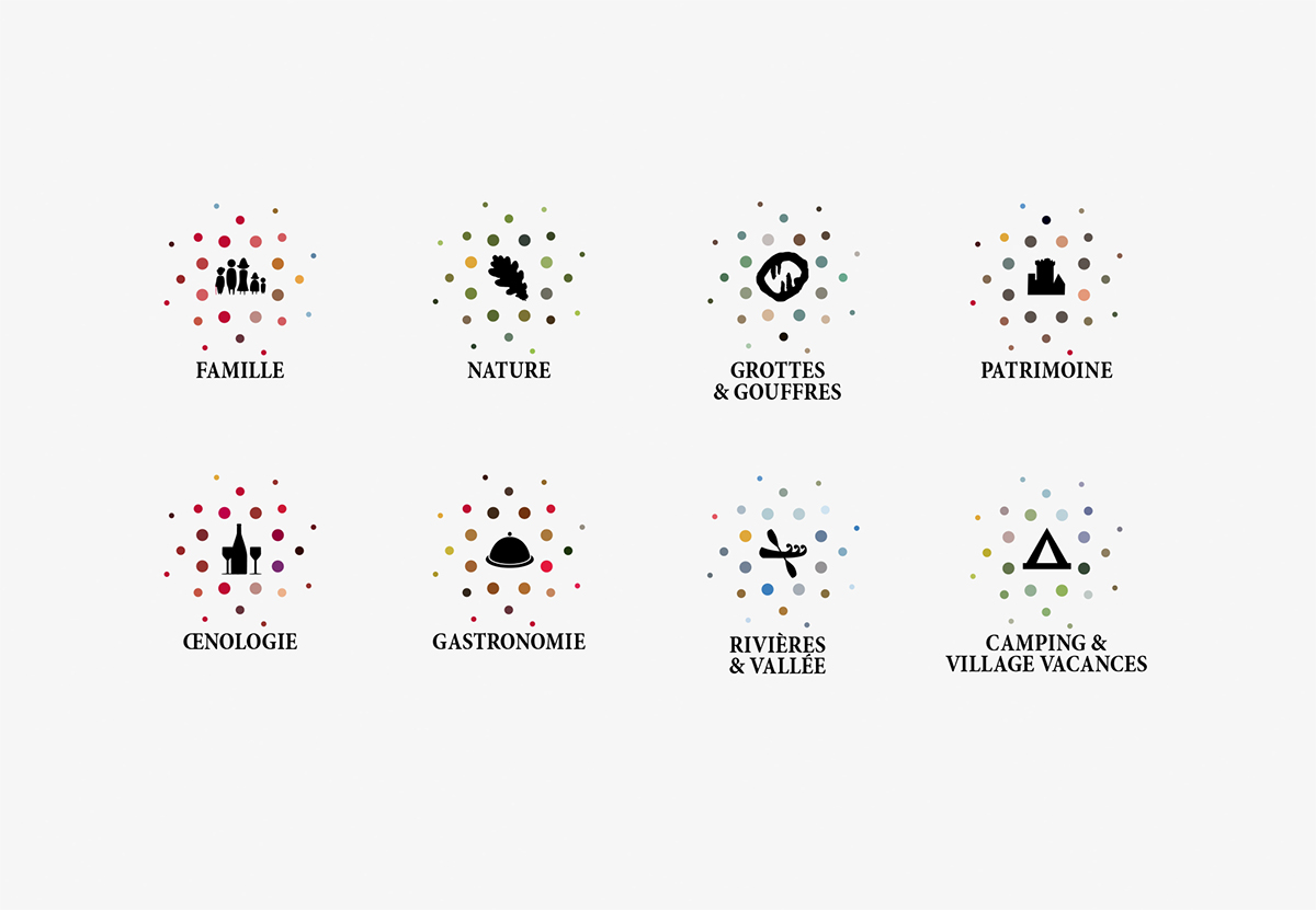 direction artistique Logotype Tourisme illustr identité visuelle langage de marque création de marque