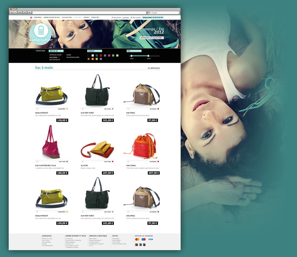  e-commerce design Webdesign
