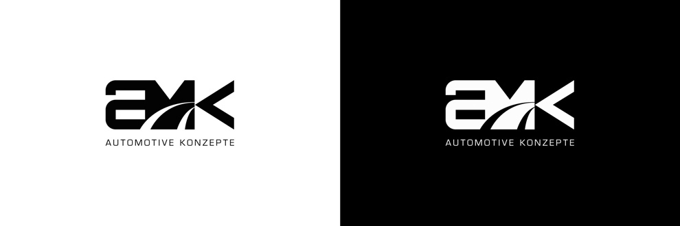eskju eskjufactory design corporate brand AMK Automotive Konzepte bingen logodesign logo Daniel Bretz Oliver Jung hotfoil Business Cards Visitenkarten