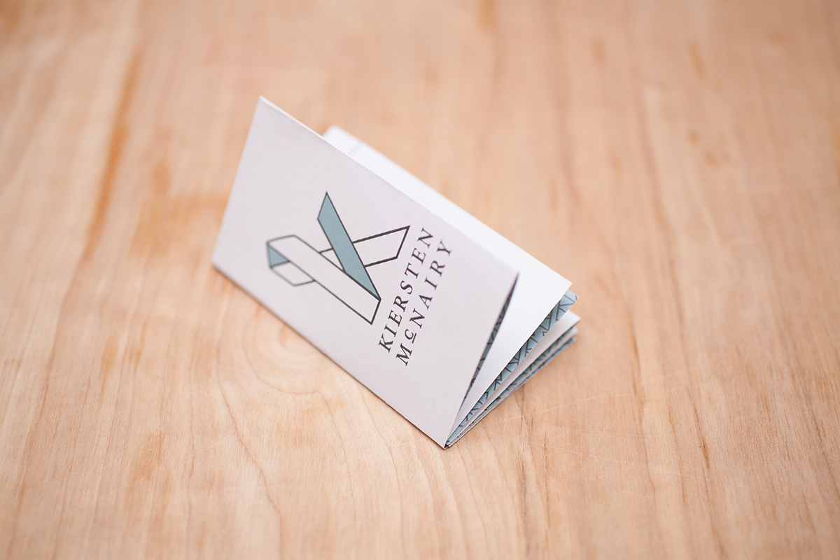 self-promotional business card Resume