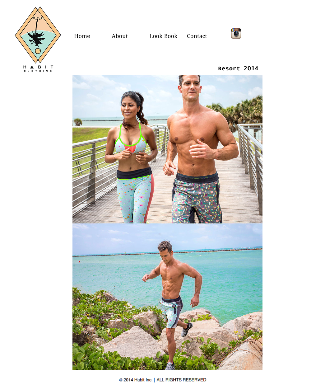 habit activ fitness look book Fred Love south beach Active Crossfit excercise miami active wear catalog