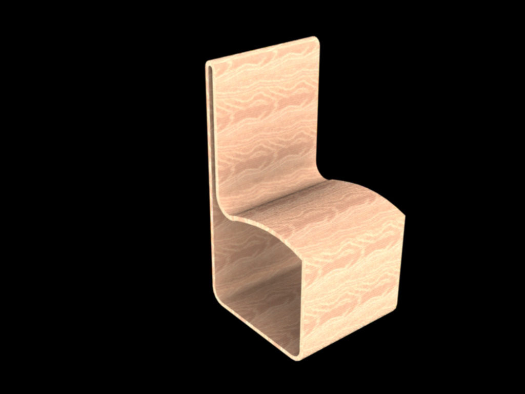 chair wood bending