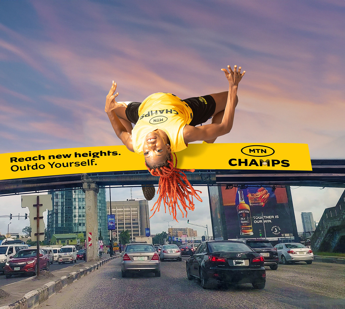 mtn athletics sports Advertising  marketing   Experiential Outdoor interactive 360 campaign art direction 