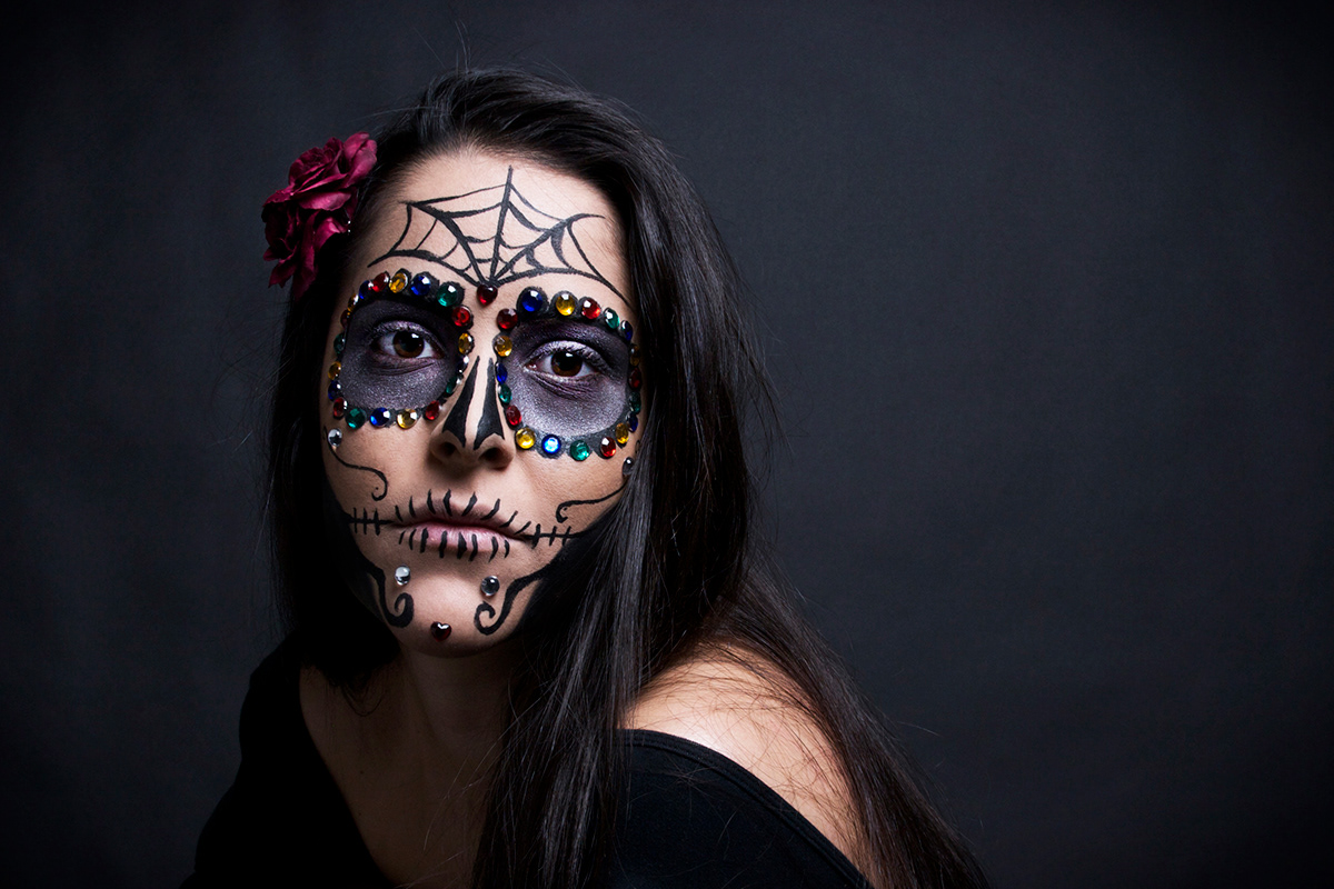 dia de Los muertos Dia De Muertos sugar skull candy skull dead celebration make-up