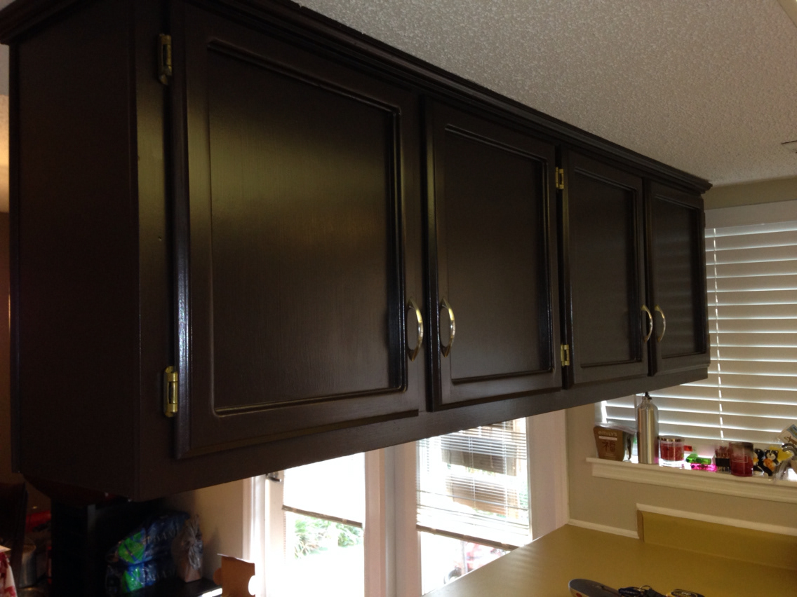 Remodeling Cabinets staining