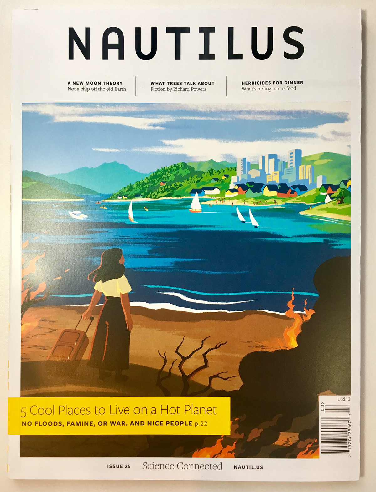 cover global warming magazine Nature nautilus science