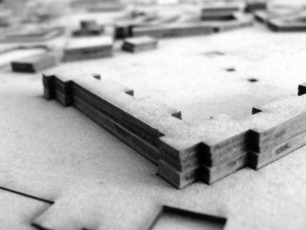 modell architektur architect mimar maket potsdam germany pappe paper laser Urban city Städtebau