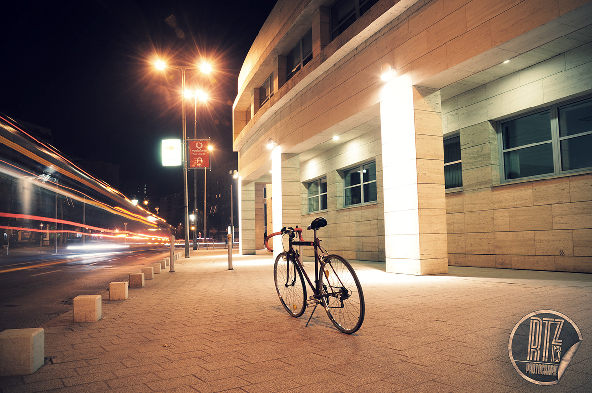 Bike  bicycle  night  Photography  long exposure  nikon  d90  rtz13