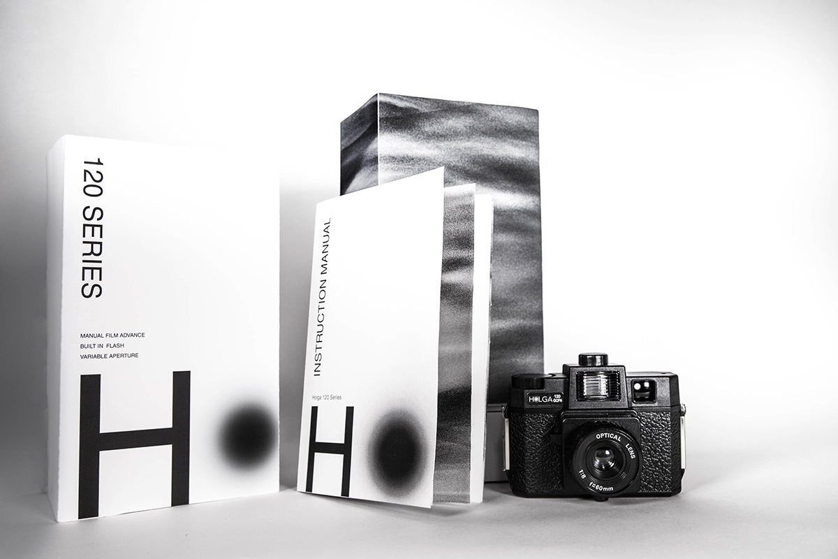 package design  holga camera instruction manual print